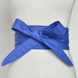 Luxury Slim Fit Simple Wrap Bowknot Leather Belt Ladies Dress Cummerbands Wide Waist Band Corset Waistband