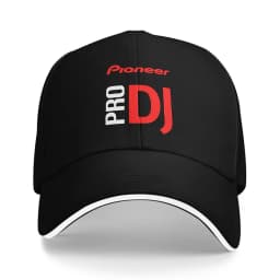 Polyester Pioneer DJ Cap Polyester Casual Alphabet Lightweight Non-Stretch Summer Baseball Cap for Women Men Outdoor