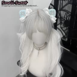 Y2K Girl Gothic Lolita Punk Hairpin Harajuku Women Diamond Cross Bow Cat Ear Hair Accessories Hair Clips Cute Hair Barrettes