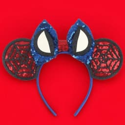 Disney Mickey Mouse Ears Marvel Spiderman Headbands for Kids Girls The Avengers Hairbands Adult Men Women Hair Accessories Gifts