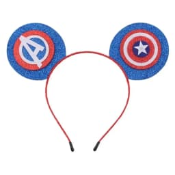 Disney Mickey Mouse Ears Marvel Spiderman Headbands for Kids Girls The Avengers Hairbands Adult Men Women Hair Accessories Gifts