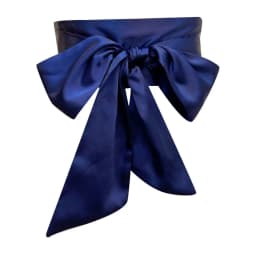 Women Dress Top Bowknot Waistband Waist Bow Corset Satin Silk Wide Waist Belt Fabric Ribbon Cummerbunds Lace Up Waist Strap