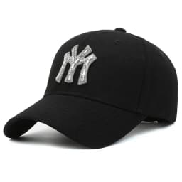 New MY Inlay Diamond Men's Outdoor Sports Baseball Hats Women's Fashion Trend Casual Duck Tongue Caps Suitable For All Seasons