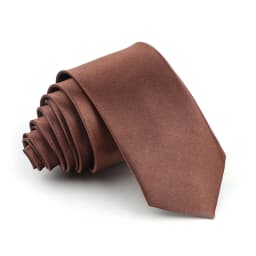 Super Slim 5cm Tie For Men Solid Rainbow Color Polyester Necktie Narrow Skinny Red Bule Orange Fashion Daily Shirt Accessory