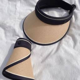 Women Girls Empty Top Wide Large Brim Foldable Casual Visors Sun Hats Straw Cap Sunshade Beach Hat