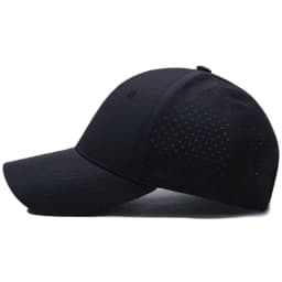Unisex Perforated Quick-Dry Baseball Cap For Men Women Breathable Mesh Hat Sport Dad Hat Solid Color Casual Sun Visor Cap
