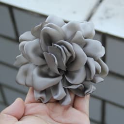 4.3“ Fabric Flower for Brooch Headbands Dress Suit Corsage Floral Multi-layered Fashion DIY Handmade Dress Hair Clip Accessories