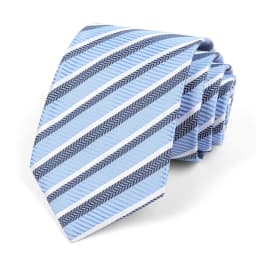 Men's Classic Jacquard Stripes Dot 8cm Polyester Wedding Tie Formal Business Pink Light Color Necktie Accessories Gift For Men