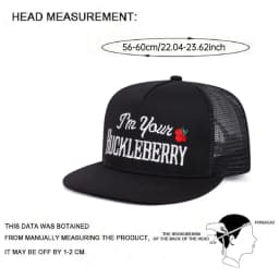 2025 Personalized New Flat Edge Hat letters Creative Embroidered Street HipHop Hat Outdoor Leisure Sunshade Baseball Hat Net Hat