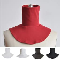 Multicolor CottonTurtleneck Fake Collar Islamic Hijab Extensions Collars Solid Color Neck Cover Half Top False Shirt Collar
