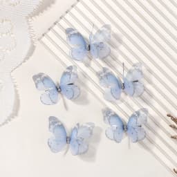 5pcs Boutique Butterfly HairclipsThat Do Not Hurt Hair Handmade Hairgripes Womens Y2k Headdress Fashion Hair Accessories