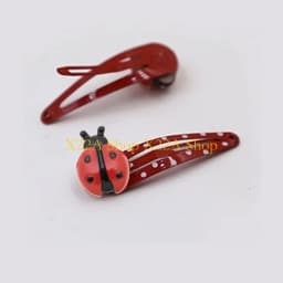 Unique Funny Ladybugs Hairpin 4PCS for Female Bright Color Animal Hair Clip Barrettes Side Hair Clip Women Kids Girl Hair Clip