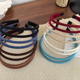 Korean Solid Wool Yarn Simple Hairband For Women Girls Sweet Hair Ornament Headband Hair Hoop Hair Band Fashion Hair Accessories