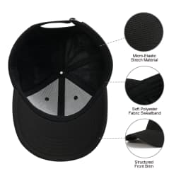 Breathable Baseball Cap Sunhat Adjustable Outdoor Hat Unisex Comfortable Mesh Cap FC723