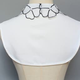 1 Piece of Abstract Embroidered Flower Fake Collar, an Embroidered Collar with an Elegant and Charming Style for Ladies, Eye-Cat