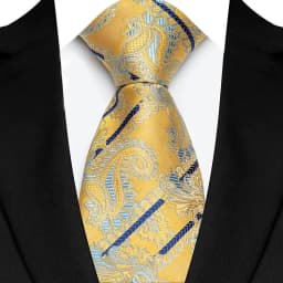 New Men's Classic Floral Tie 8cm Luxury Stripes Plaid Jacquard Necktie For Business Wedding Prom Daily Wear Accessory Gift