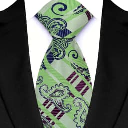 New Men's Classic Floral Tie 8cm Luxury Stripes Plaid Jacquard Necktie For Business Wedding Prom Daily Wear Accessory Gift