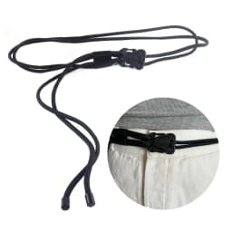 Trend Quick Release Snap Buckle Double Rope Belt Luxury Design Versatile Braided Rope Belt Student Jeans Pants Belt