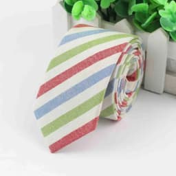 Daily Design Pure Cotton Men's 6cm Striped Checkered Pattern Tie Perfect Necktie Wedding Party Office Business Accessories Gifts