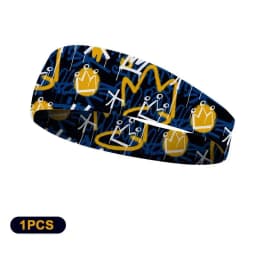 Sports Hairband Breathable Non-slip Running Cycling Wide Sweatband Men Women Sweat Absorb Elastic Gym Fitness Workout Headband