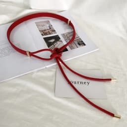 Adjustable Faux Leather Lace-up Belt Women's Waist Belt Wear-resistant Women Belt for Sweater Dress Coat Narrow for Decoration