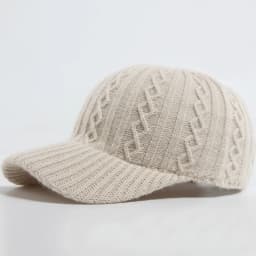 New Knitted Baseball Cap Women Fashion Men Autumn Winter Warm Hat Vintage Casual Caps For Ladies Snapback Female Adjustable