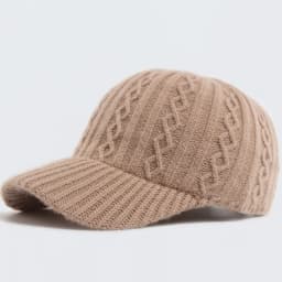New Knitted Baseball Cap Women Fashion Men Autumn Winter Warm Hat Vintage Casual Caps For Ladies Snapback Female Adjustable
