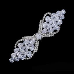 1PCS Fashion Floral Leaf Zircon Hair Clip Luxury Rhinestone Hairpin Headpiece As Gifts Trendy Party Jewelry Hair Accessories