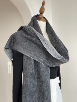 High Quality Australia100% Pure Wool Scarf Women Fall Winter Design Double-Sided Stitching Knitted Cashmere Shawl Female Muffler