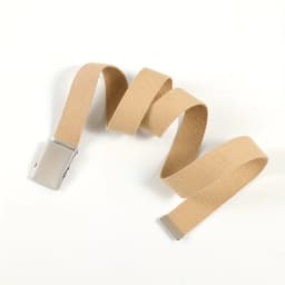 Women's Polyester-Cotton Canvas Woven Belt, Frosted Smooth Buckle Belt, Available in Multiple Colors, Candy-Colored Belt