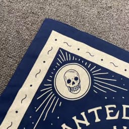 Retro skull print square scarf trendy brand street scarf cotton hiphop street dance motorcycle headscarf sunshade scarf face sca
