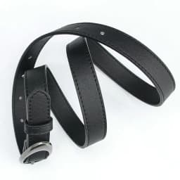 Fashion PU Leather Belt Alloy buckle Elliptical Buckle Waistband Thin Jeans Belt Women
