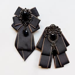 2Pcs Handmade Solid Color Diamond Ties for Men and Women, Shiny and Elaborate, a Must-Have for Parties