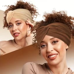 3PCS Women's Wide Hair Band in Elastic Solid Color, Anti-Slip Hair Accessory for Exercise, Multi-Functional Accessory
