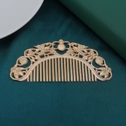 Hanfu Dish Hairpin Chinese Hairpin Retro Hair Comb Hair Ornament Hollow Carved Hair Comb Exquisite Hair Accessories Gifts