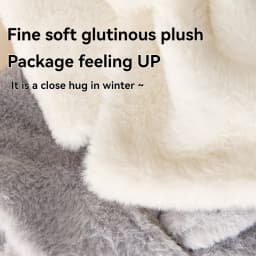 Winter Women's Faux Rabbit Fur Scarf Soft Plush Solid Color Neck Collar Warmer for Adults And Children