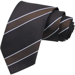 New Trendy Wine Red Black Striped Belt Collocation Many Uses Fit With Jeans Hair Tie Neckerchiefs Daily Wear 7cm Brown Neckties