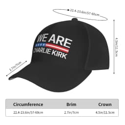 We Are Charlie Kirk Trucker Hat Rip Charlie Kirk 1993-2025 Baseball Hat for Men Women