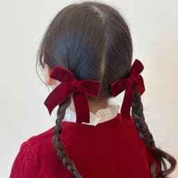 2026 Cute Velvet Bow Christmas Hairpins Children Girls Kid Hair Clips Barrettes Accessories Hairclip Headwear Headdress Ornament