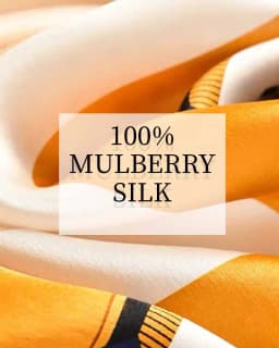 100% Mulberry Silk Scarf Women's Satin Multifunctional Square Scarf 53X53cm - Headband Hair Ribbon Neckerchief Bandana