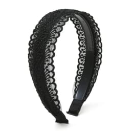 Fashion Vintage Lace Hair Hoop Anti Slip Hollow Lace Hairband Head Wrap Hair Accessories Elegant Women's Wide Headband Daily Use