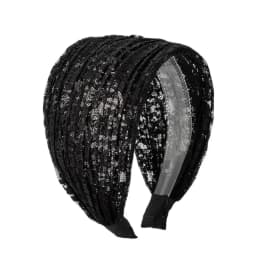 Fashion Vintage Lace Hair Hoop Anti Slip Hollow Lace Hairband Head Wrap Hair Accessories Elegant Women's Wide Headband Daily Use