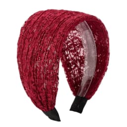 Fashion Vintage Lace Hair Hoop Anti Slip Hollow Lace Hairband Head Wrap Hair Accessories Elegant Women's Wide Headband Daily Use