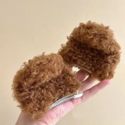 1Pair New Cute Puppy Ears Side Clips For Girls Plush Hairpin Kawaii Barrettes Headwear Kids Hair Accessories Gifts