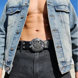 New Stylish Y2K Hollow PU Leather Fashion Punk Belt For Men Women-Trendy Accessory For Gift Giving,Neutral Waist Belts Plus Size