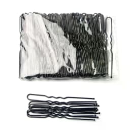 50PCS/Bag 6cm/7cm U Shaped Alloy Hairpins Waved Hair Clips Simple Metal Bobby Pins Barrettes Bridal Hairstyle Tools Hair Pins