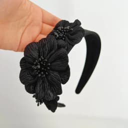 1 Threedimensional Floral Headband Suitable All Seasons,elegantandVersatileexquisite Texture,firmGrip,suitable VariousHairstyles