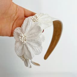 1 Threedimensional Floral Headband Suitable All Seasons,elegantandVersatileexquisite Texture,firmGrip,suitable VariousHairstyles
