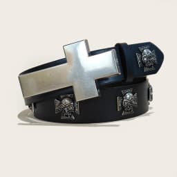 Punk Men's Belt Bohemian Style Fashion Personalized Belt For Men and Women Gothic Rock Y2K Belts For Jeans Dresses & Casual Wear