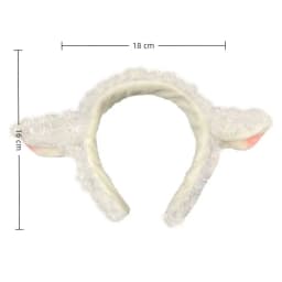 Fashion Anti-slip Lamb Ear Headband Cute Sweet Hair Hoop Hair Accessories Cartoon Hairband for Woman Girls